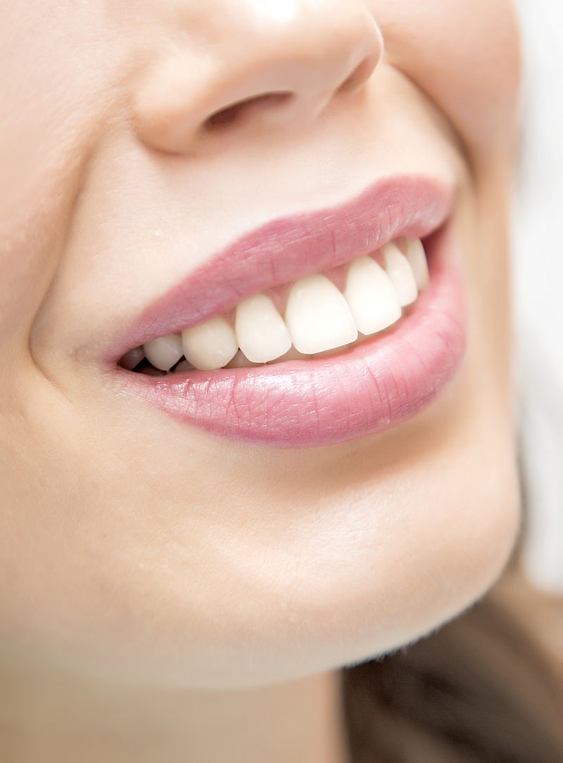 Woman's smile